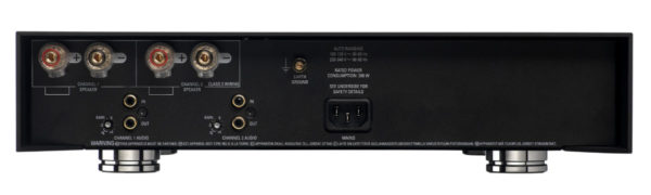 Linn AK 2200 schwarz rückseite anschlüsse - high end audio