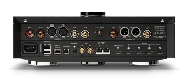 Linn Audio Klimax DSM 2021 High End Audio Streamer und Verstärker Anschlüsse Hinterseite